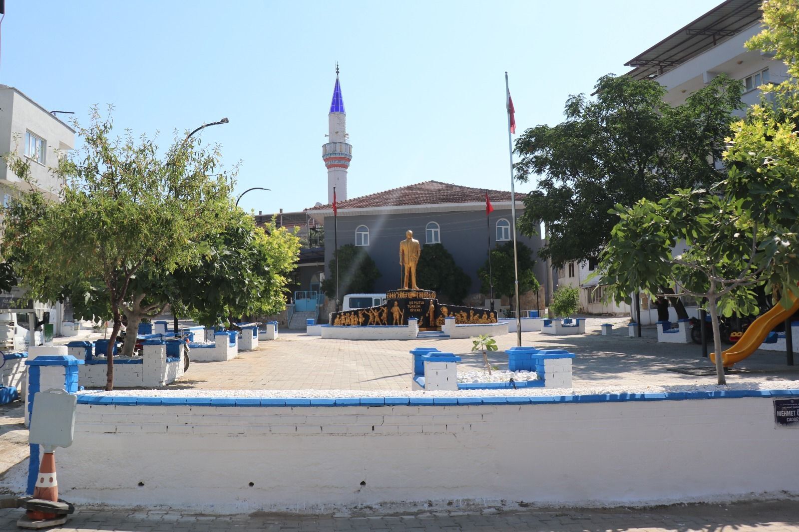 Bozdoğan’daki Atatürk Parkı’nda çalışmalar tamamlandı