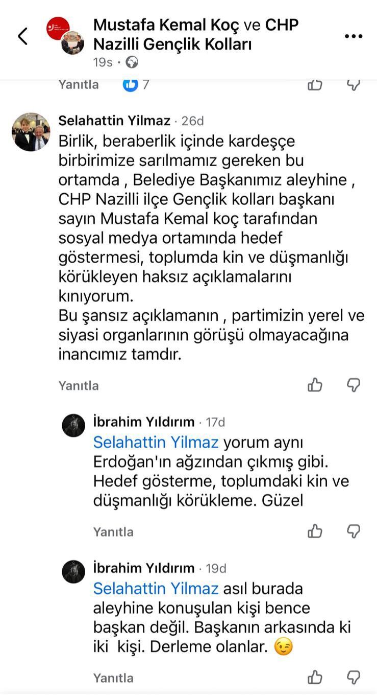 CHP Nazilli’de parti içi gerilim tırmanıyor