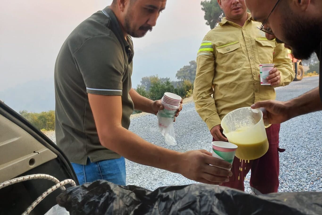 Çine’de Yangına Karşı Büyük Dayanışma (5)