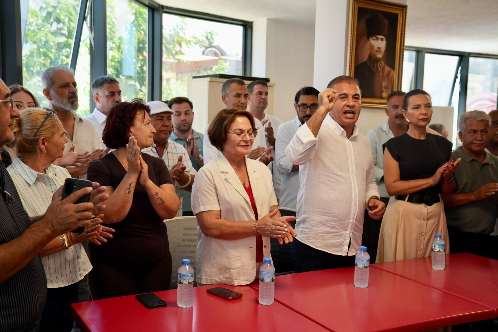 Didim’de beklenen toplu istifa töreni gerçekleşti