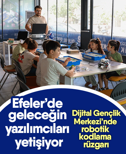 Efeler’de geleceğin yazılımcıları yetişiyor