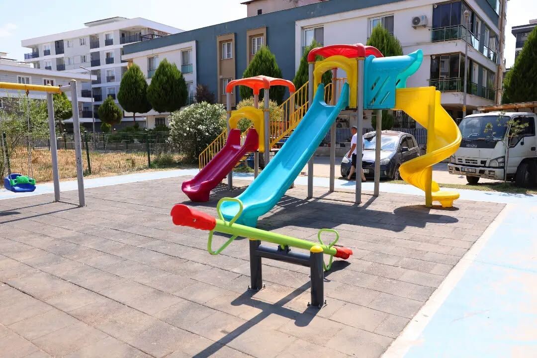 Incirliovadaki Parkin Oyun Alani Yenilendi Baskan Kaya Tamam 675776 364B21