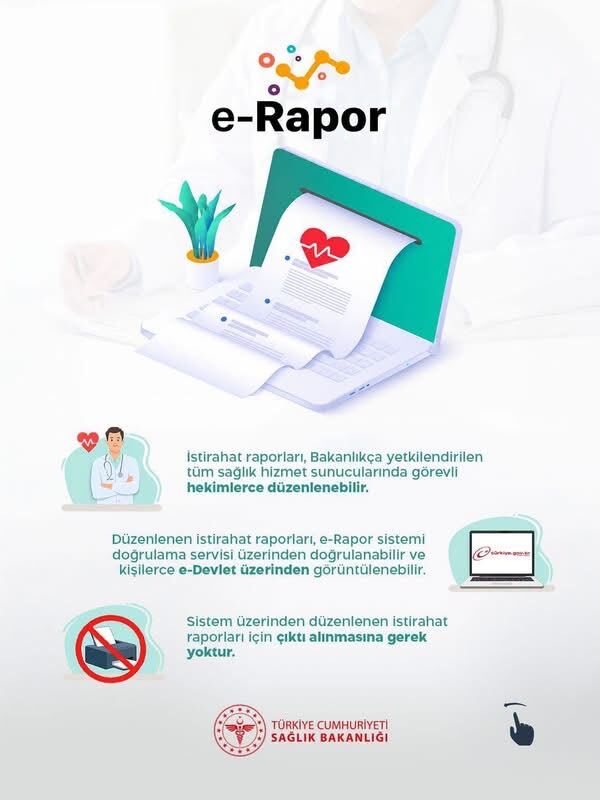 İstirahat Raporlarında “E Rapor” Dönemi (2)
