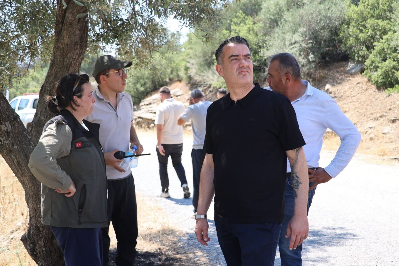Koçarlı'daki Yangından Haber Geldi Başkan Arıcı Olay Yerine Giderek Son Durumu Bildirdi (4)