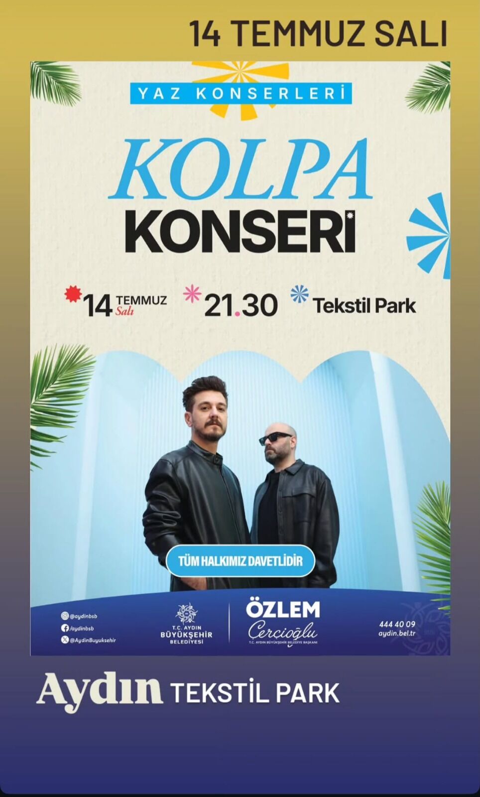 Kolpa Aydınlılarla Buluşacak Müzik Dolu Bir Gece Yaşanacak (1)