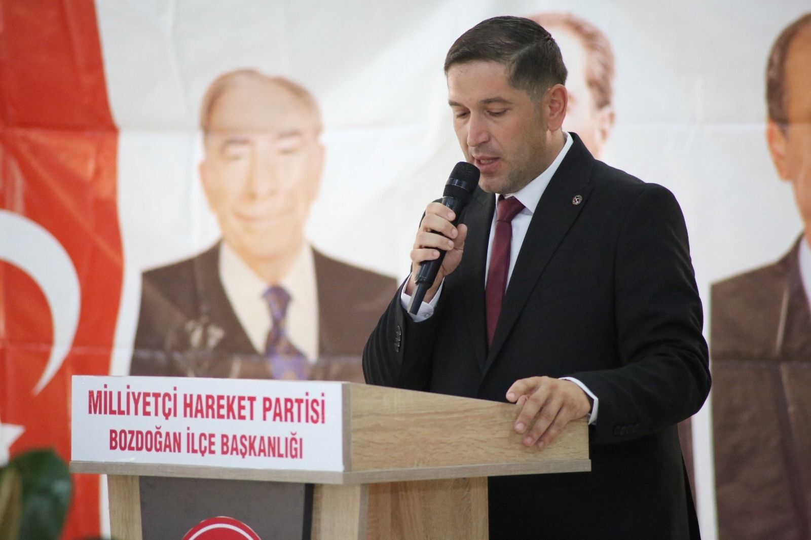MHP Bozdoğan İlçe Kongresi tamamlandı: Ömer Güraydın yeniden başkan oldu