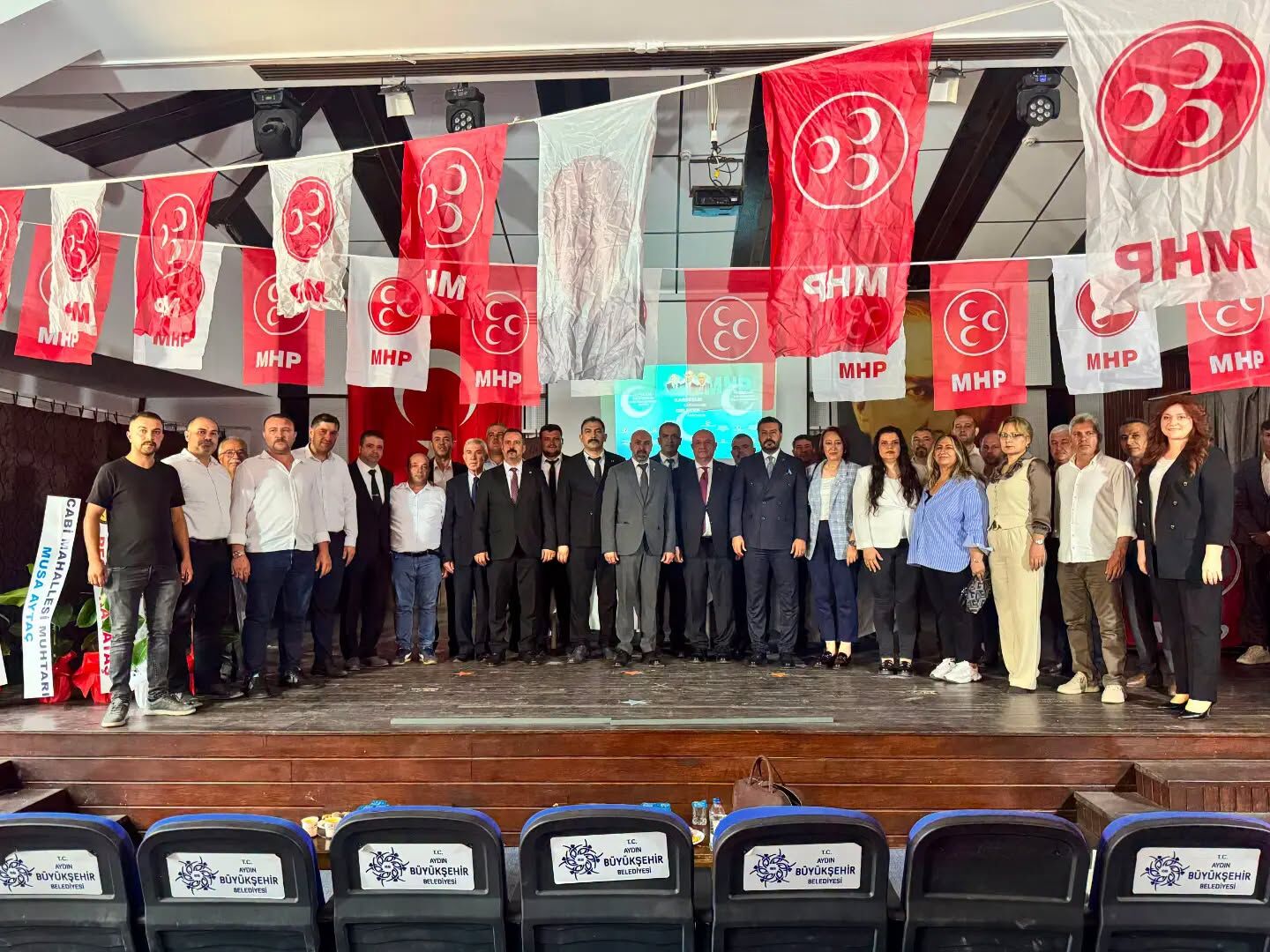 Mhp Karacasu’da Güven Tazeledi Gökhan Kurt Yeniden Ilçe Başkanı Seçildi (2)