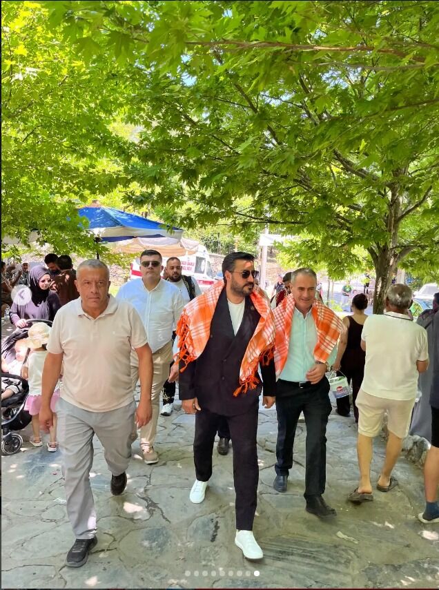 MHP’li Cihangiroğlu Beşpınar Yağlı Güreşleri’ne katıldı