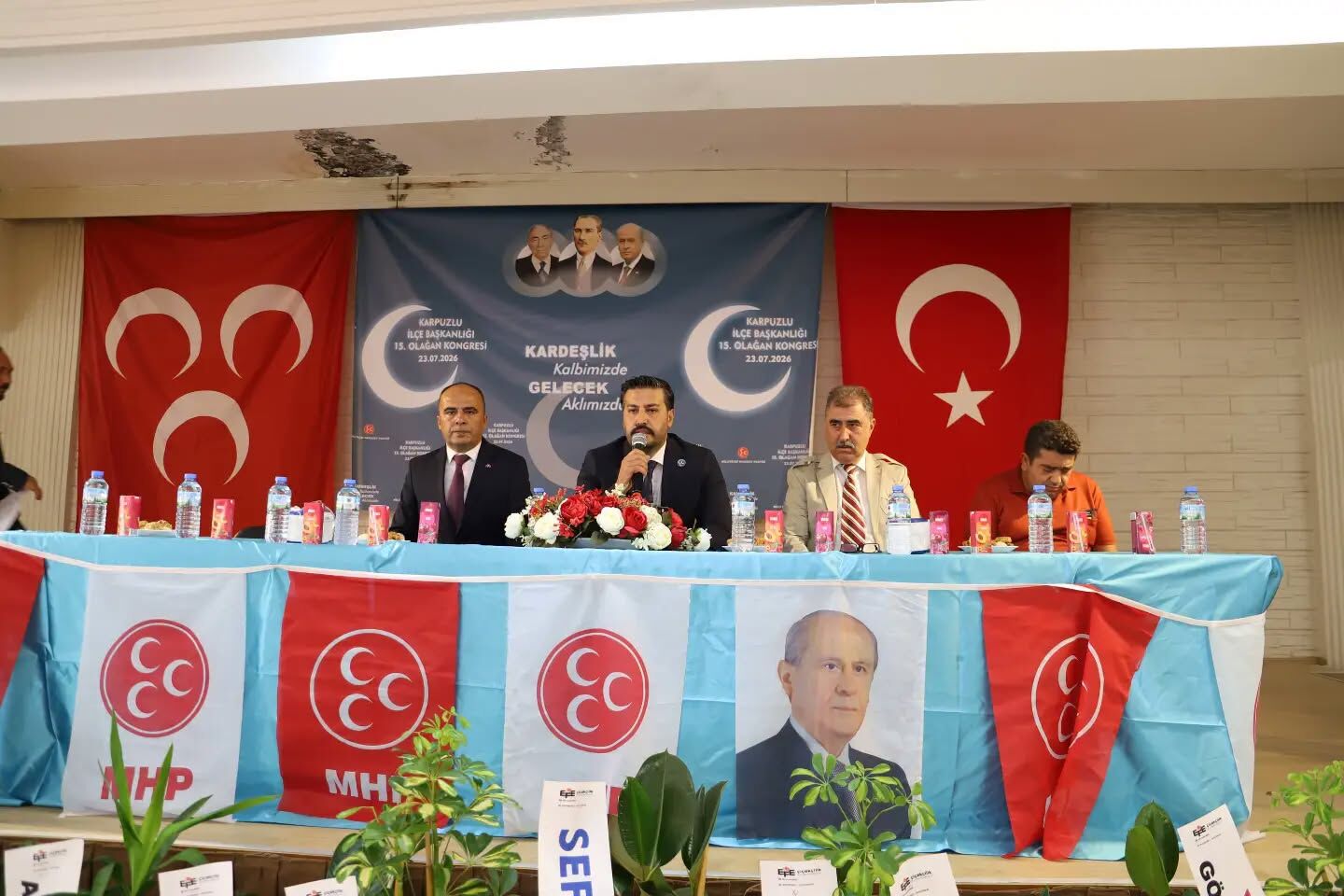 Mhp’nin Karpuzlu'daki Kongresi De Gerçekleşti Hasan Nargiz Ilçe Başkanı Seçildi (1)