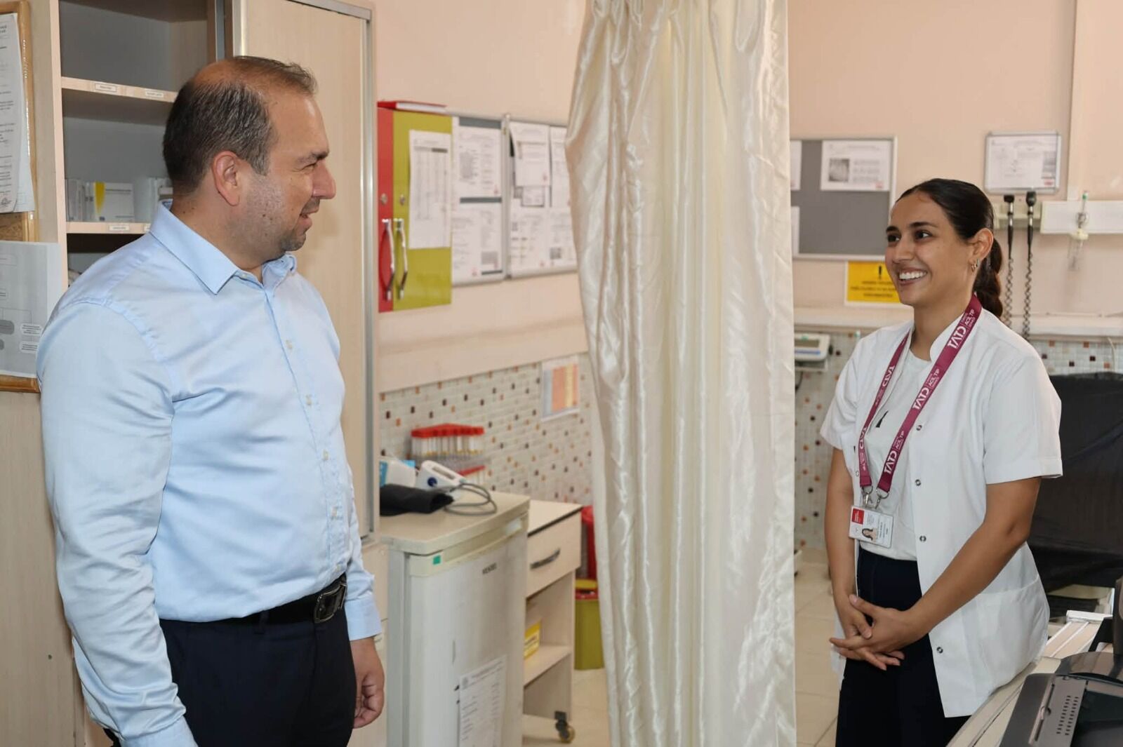 Müdür Şenkul’dan ilçe hastanesine kapsamlı ziyaret