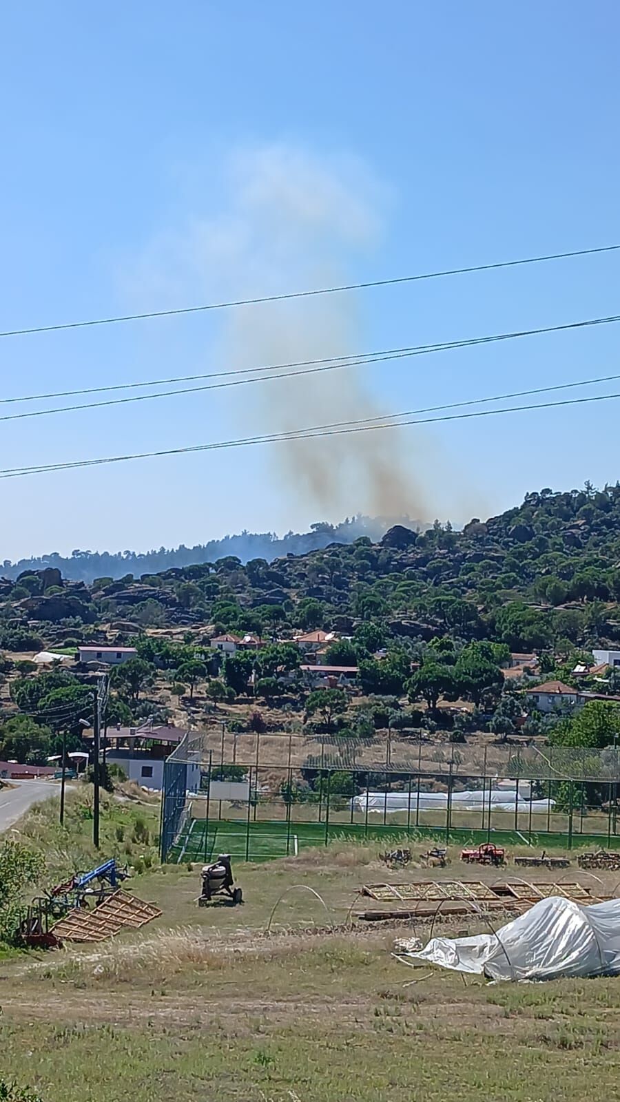 Muğla’daki Yangın Bozdoğan’a Yaklaşıyor! Ekipler Set Oluşturdu (1)