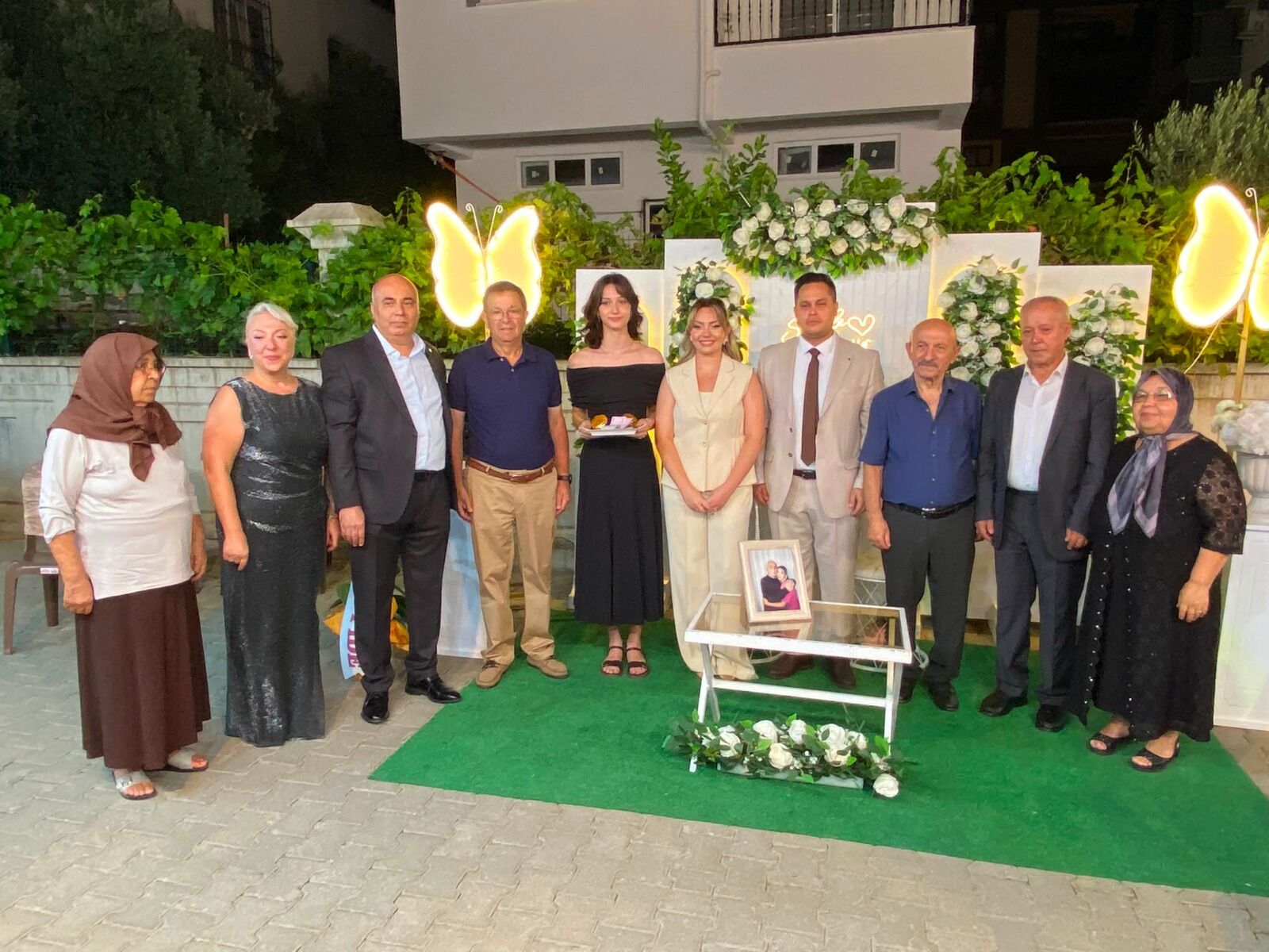 Nazilli’de görkemli nişan Çift ilk adımı attı