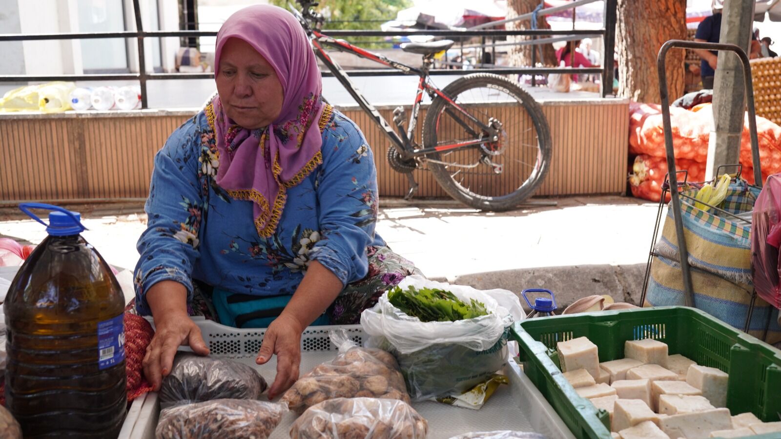 Salı Pazarı’nın ilham veren kadın üreticisi