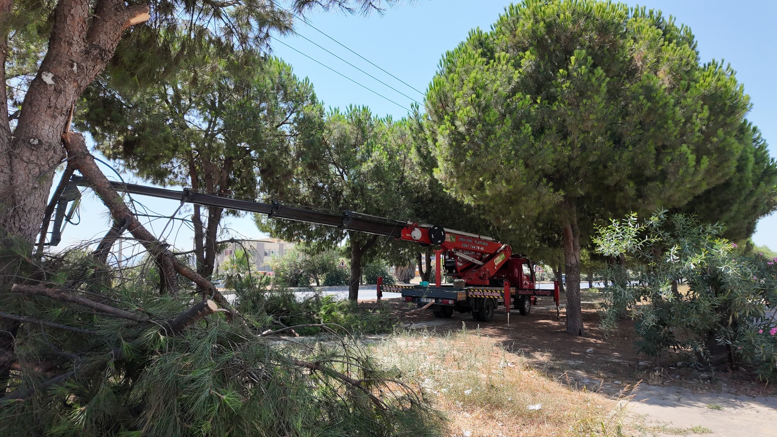Söke'de bisiklet ve yürüyüş yolu için çalışmalar başladı