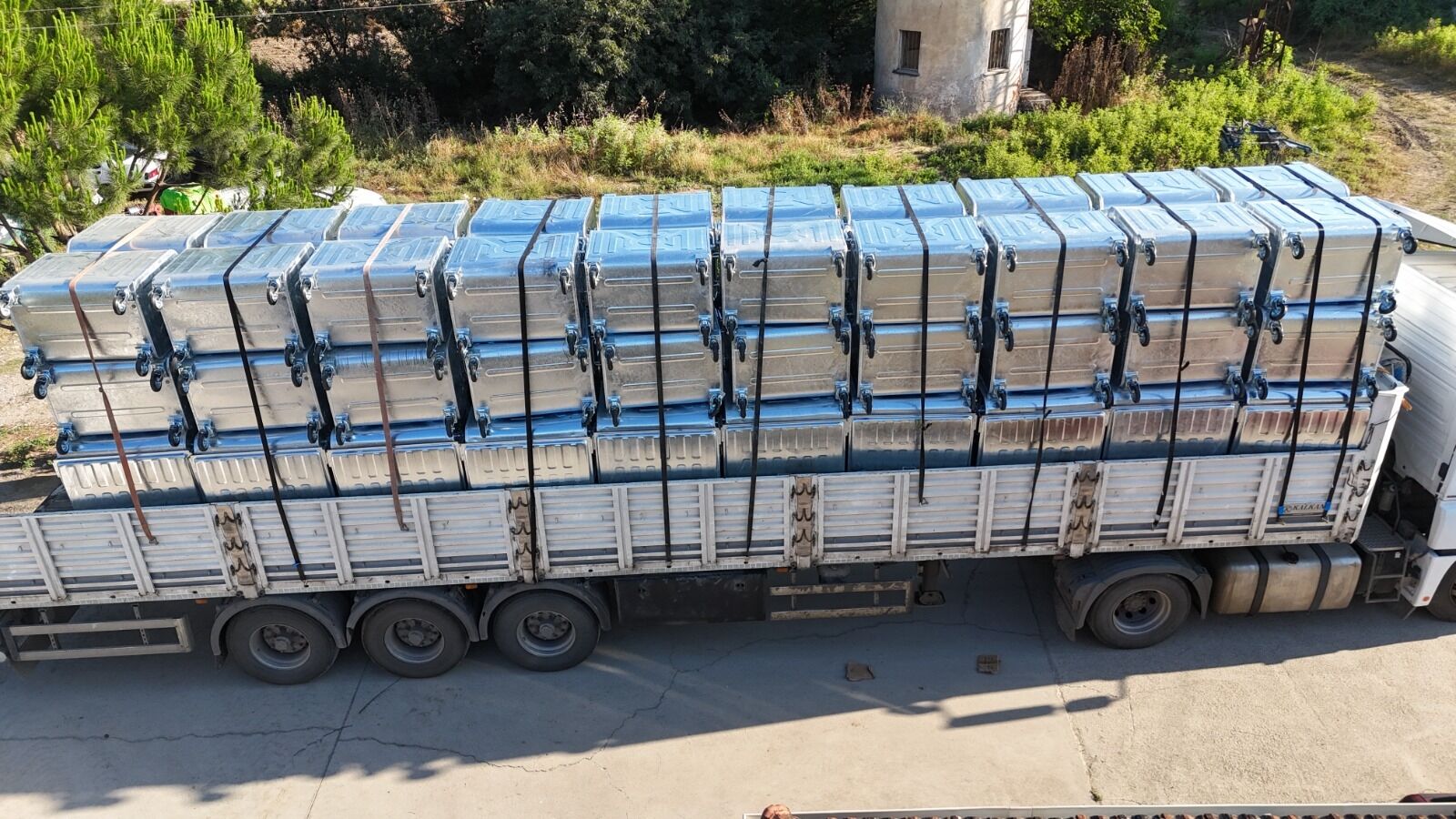 TBB’den Bozdoğan Belediyesi’ne 50 çöp konteyneri