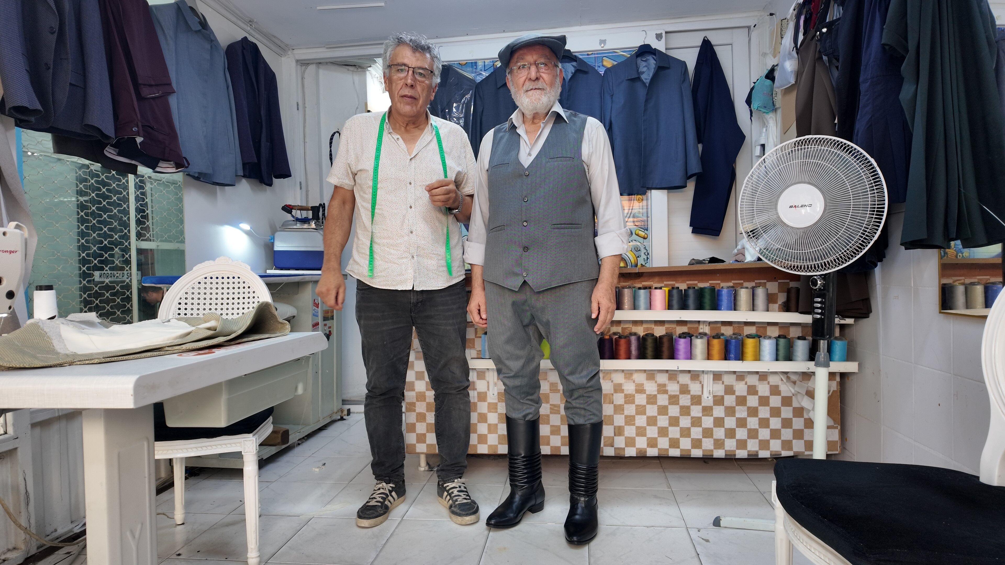 54 Yıldır Mesleğini Yaşatmaya Çalışıyor Yörük Kıyafetleri Yapıyor (2)