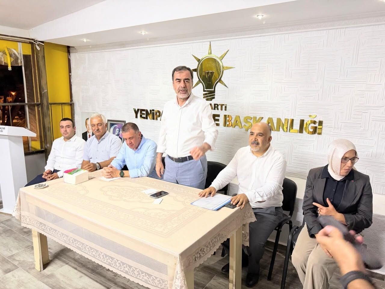 AK Parti Yenipazar’da görkemli gece 85 yeni üye katıldı