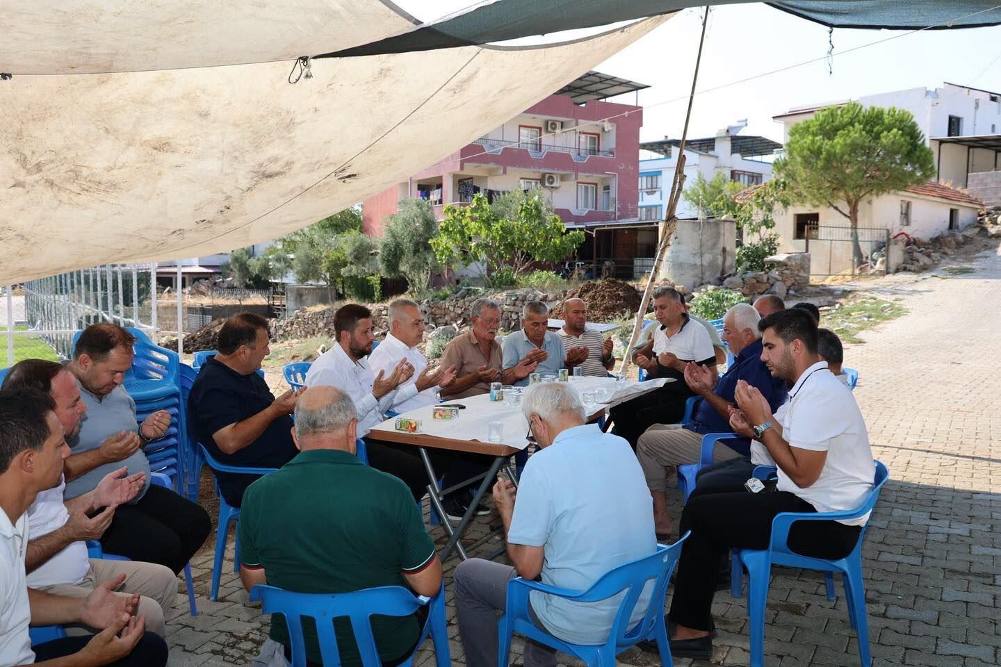 AK Parti’li Savaş acılı aileleri yalnız bırakmadı Çine’de taziye ziyaretleri gerçekleştirdi