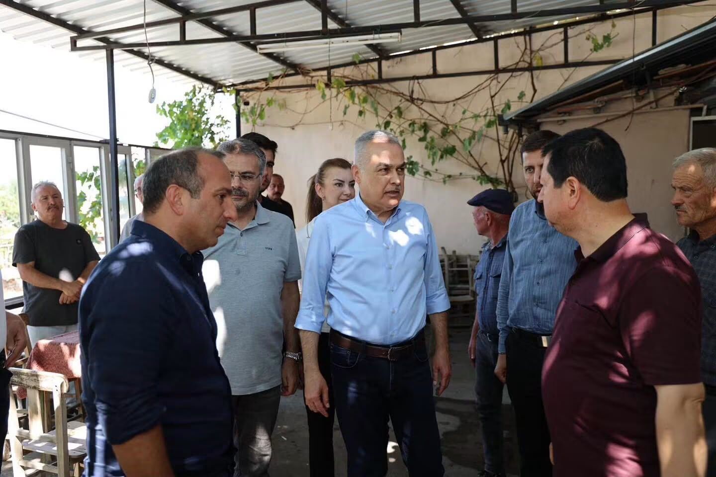Ak Partili Savaş Yangın Bölgesinde Vatandaşlarla Buluştu (5)