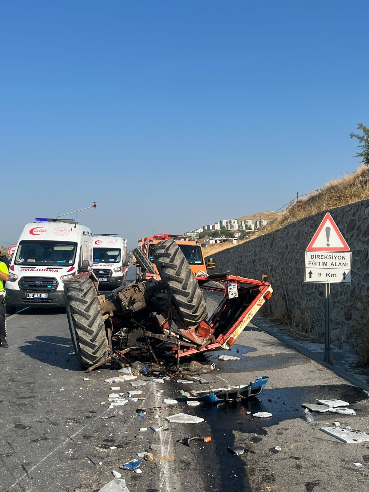Aydın güne korkuyla başladı: Savrandere’de feci kaza! 1 ölü, 2 yaralı