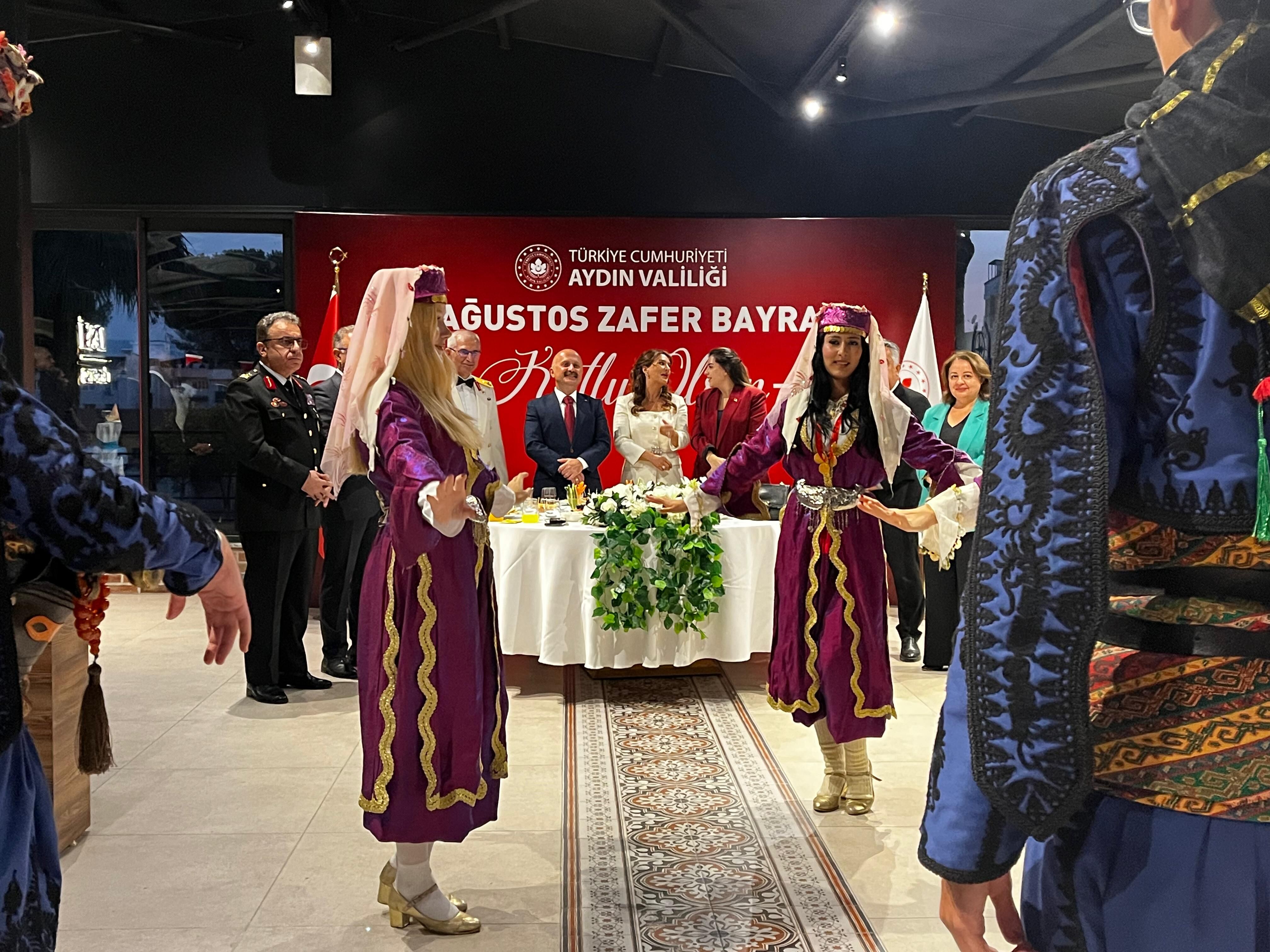 Aydın’da 30 Ağustos Zafer Bayramı kabul töreni düzenlendi