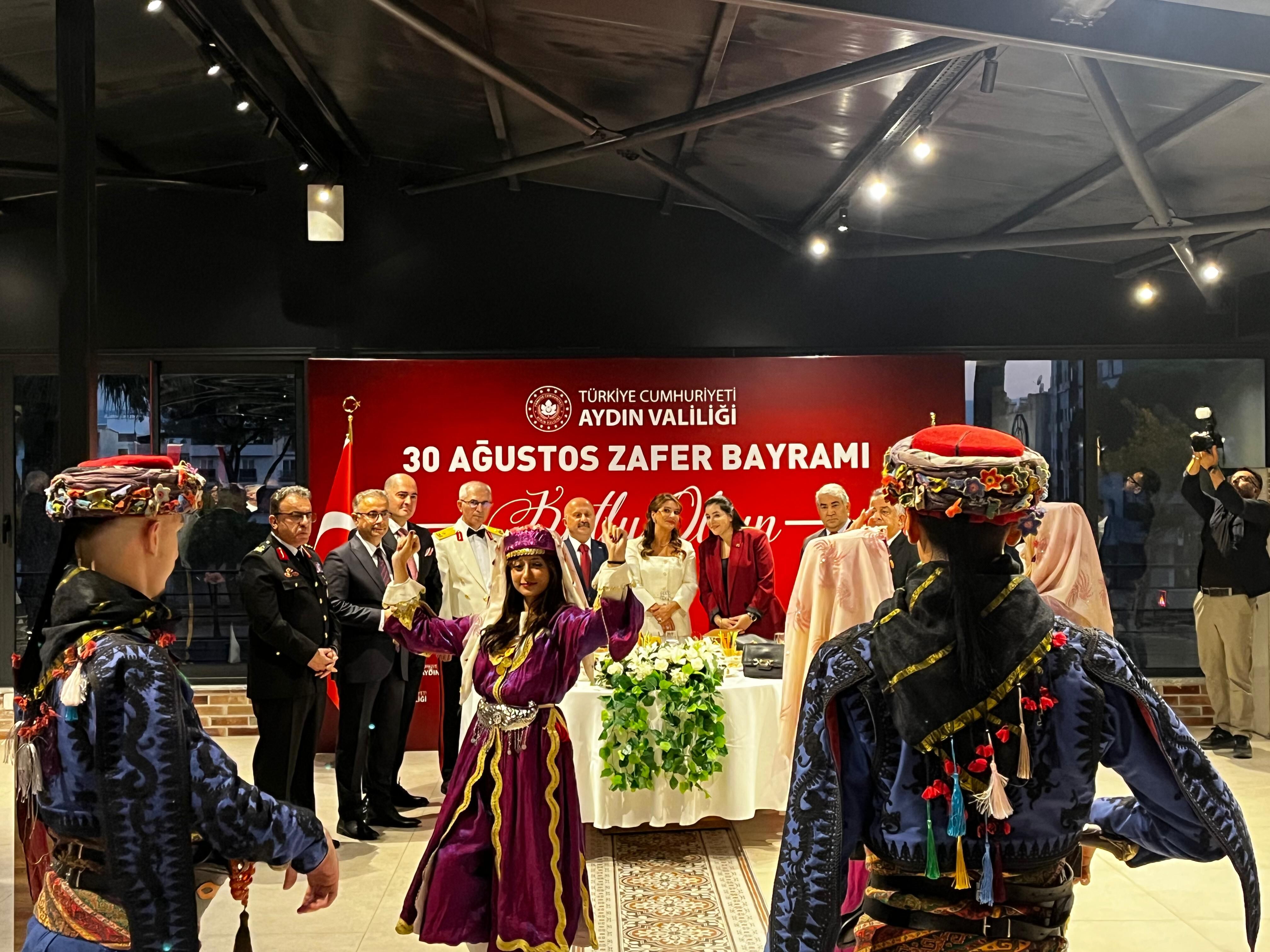 Aydın’da 30 Ağustos Zafer Bayramı kabul töreni düzenlendi