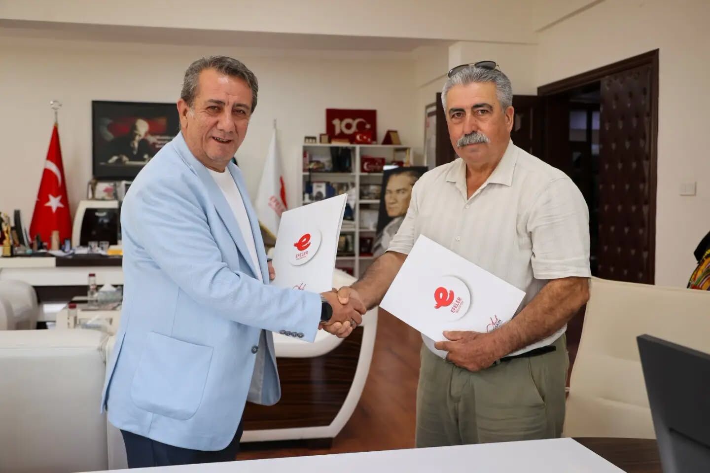 Aydın'da önemli protokol 35 yıl sonra hizmet binasına kavuşacaklar