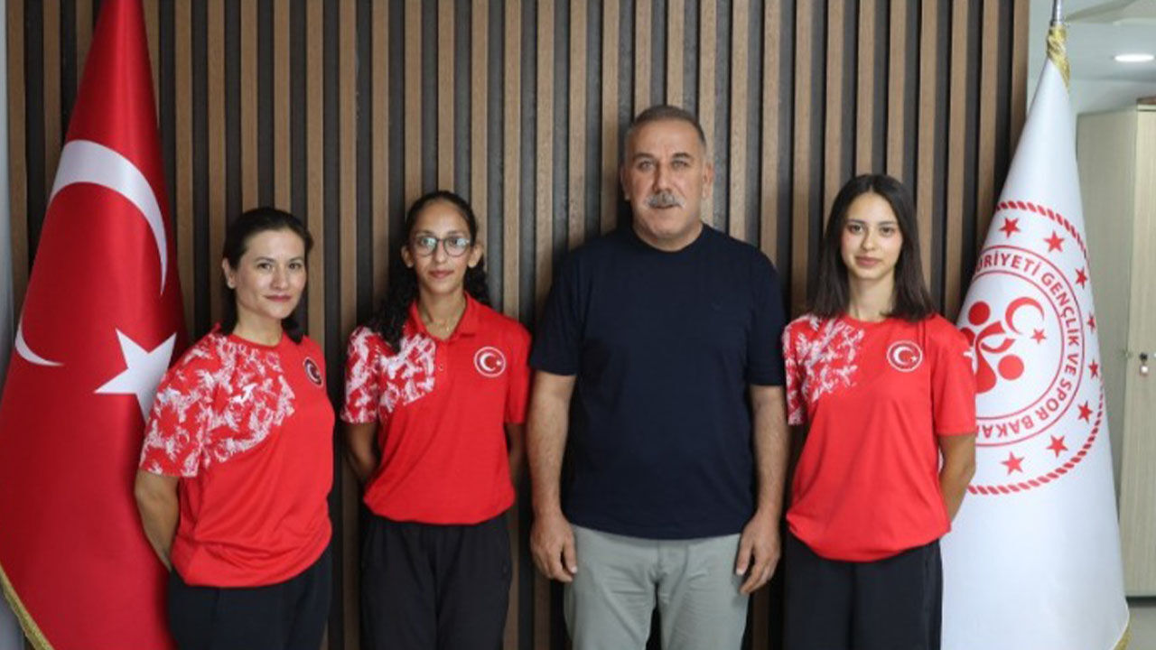 Aydın’ın başarılı atletlerinden Yığmatepe’ye ziyaret
