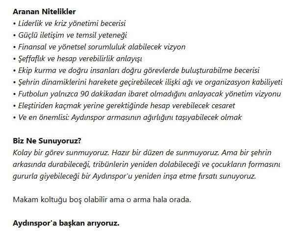 Aydınspor sahipsiz kaldı: Taraftarlar harekete geçti
