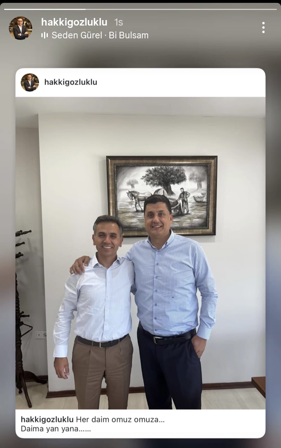 AYSO Başkanı Maraş ile Gözlüklü’den güçlü dostluk mesajı