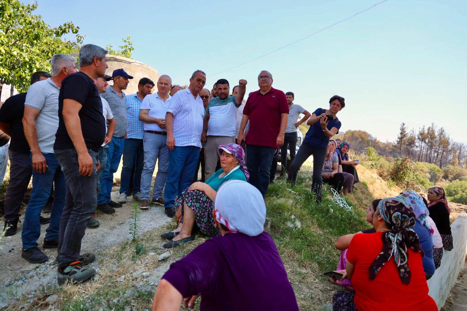 Başkan Kıvrak Yangın Bölgesini Inceledi! “Yaraları Birlikte Saracağız” (3)