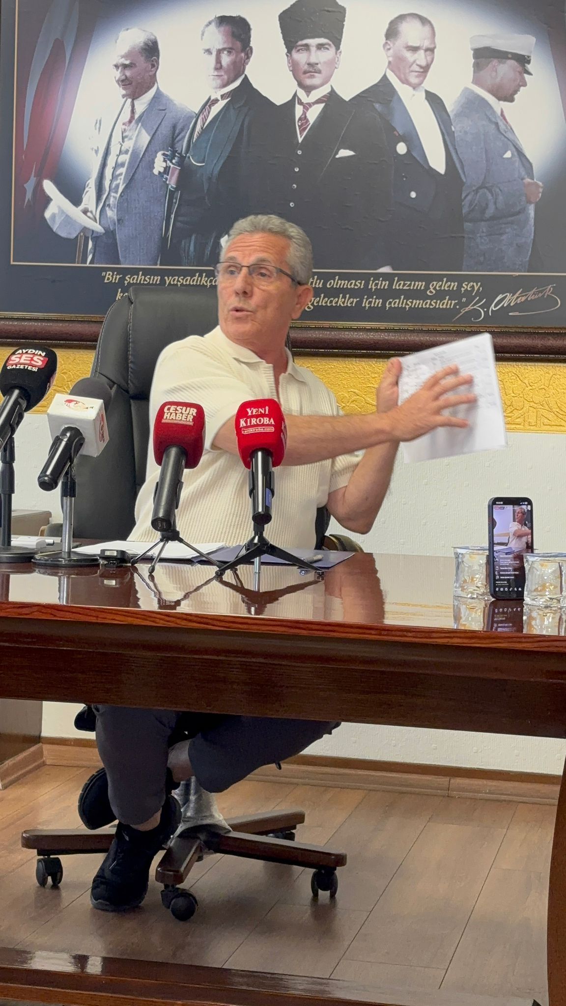 Başkan Tetik’ten hizmet çıkışı! Hizmetleri sıraladı, personel talep etti