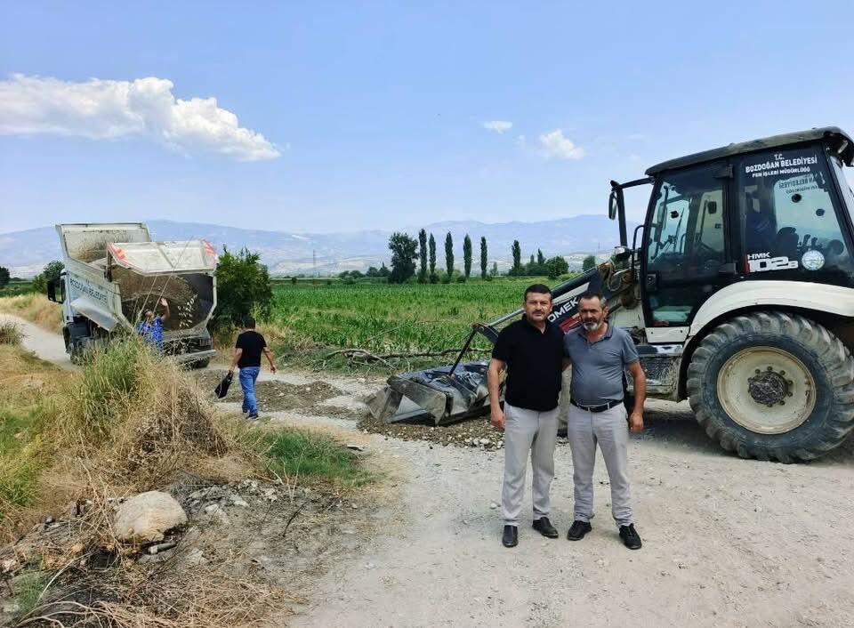 Bozdoğan’da ekipler tam mesai sahada “Meselemiz Bozdoğan’dır”