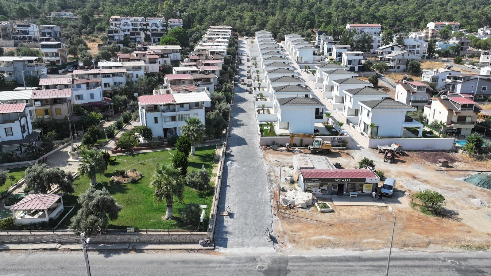 Didim Akbük Parke Taşı Ile Kaplanıyor (2)
