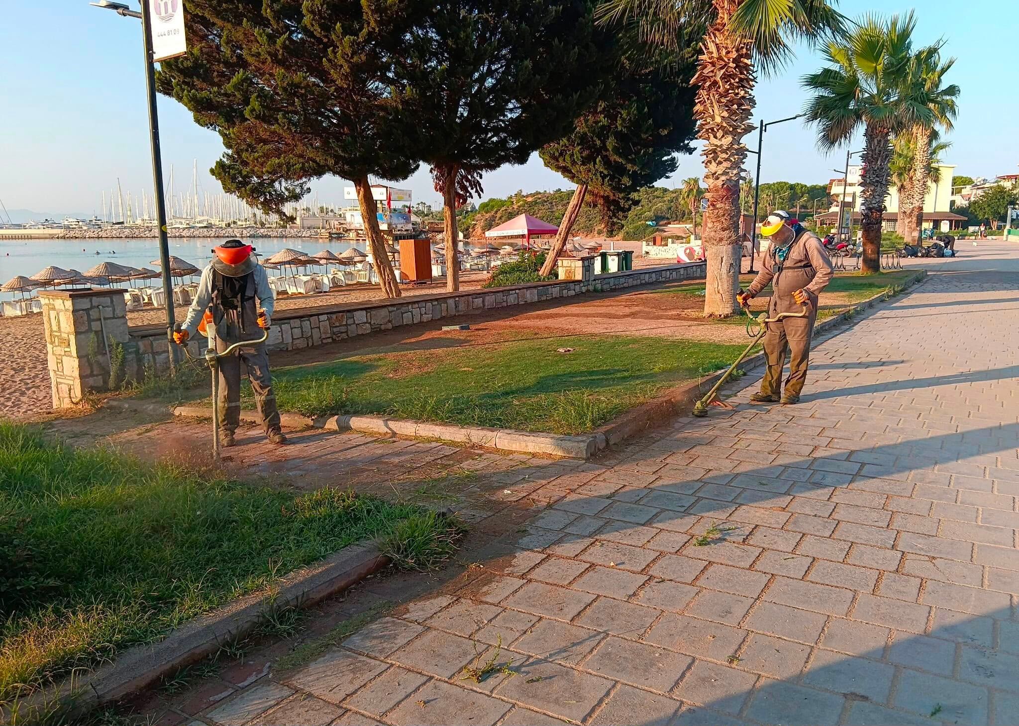 Didimde Yesil Alanlarda Calisma Suruyor 687029 78C5E3