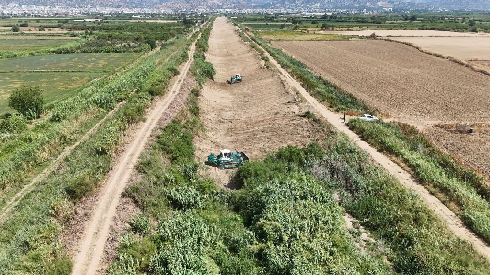DSİ'den Nazilli’de dere ıslahı: Taşkın riski azaltılıyor