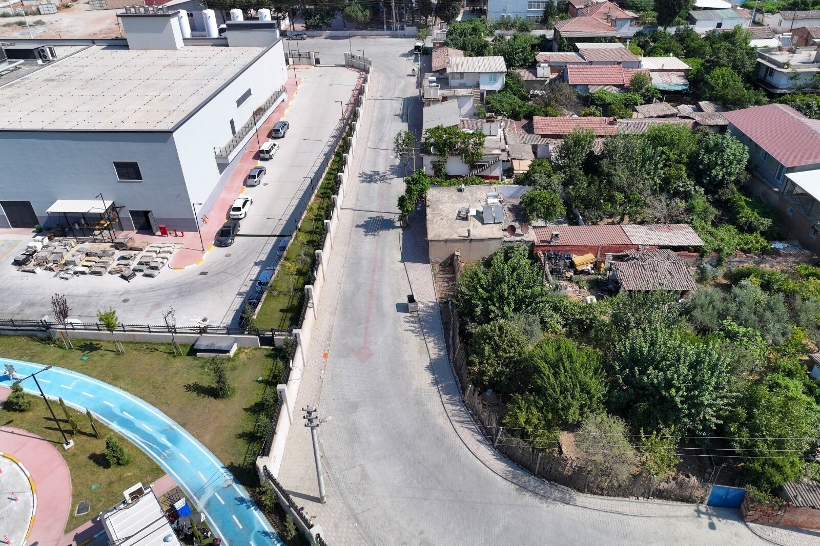 Efelerde Yeni Yollar Hizmete Girdi Iki Onemli Proje Tamamlan 684200 6042E1