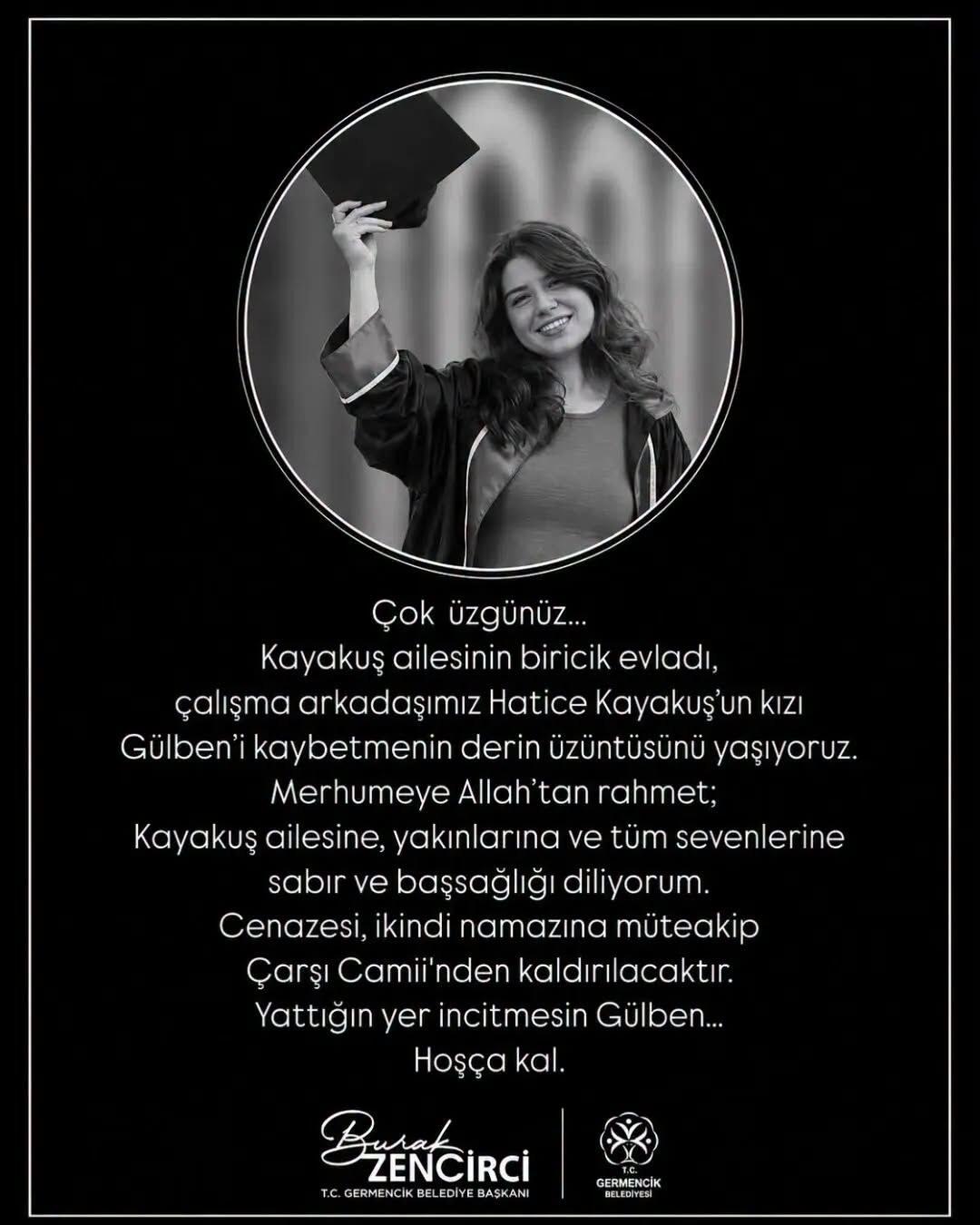 Germencik’te matem! Genç yaşında kansere yenik düştü