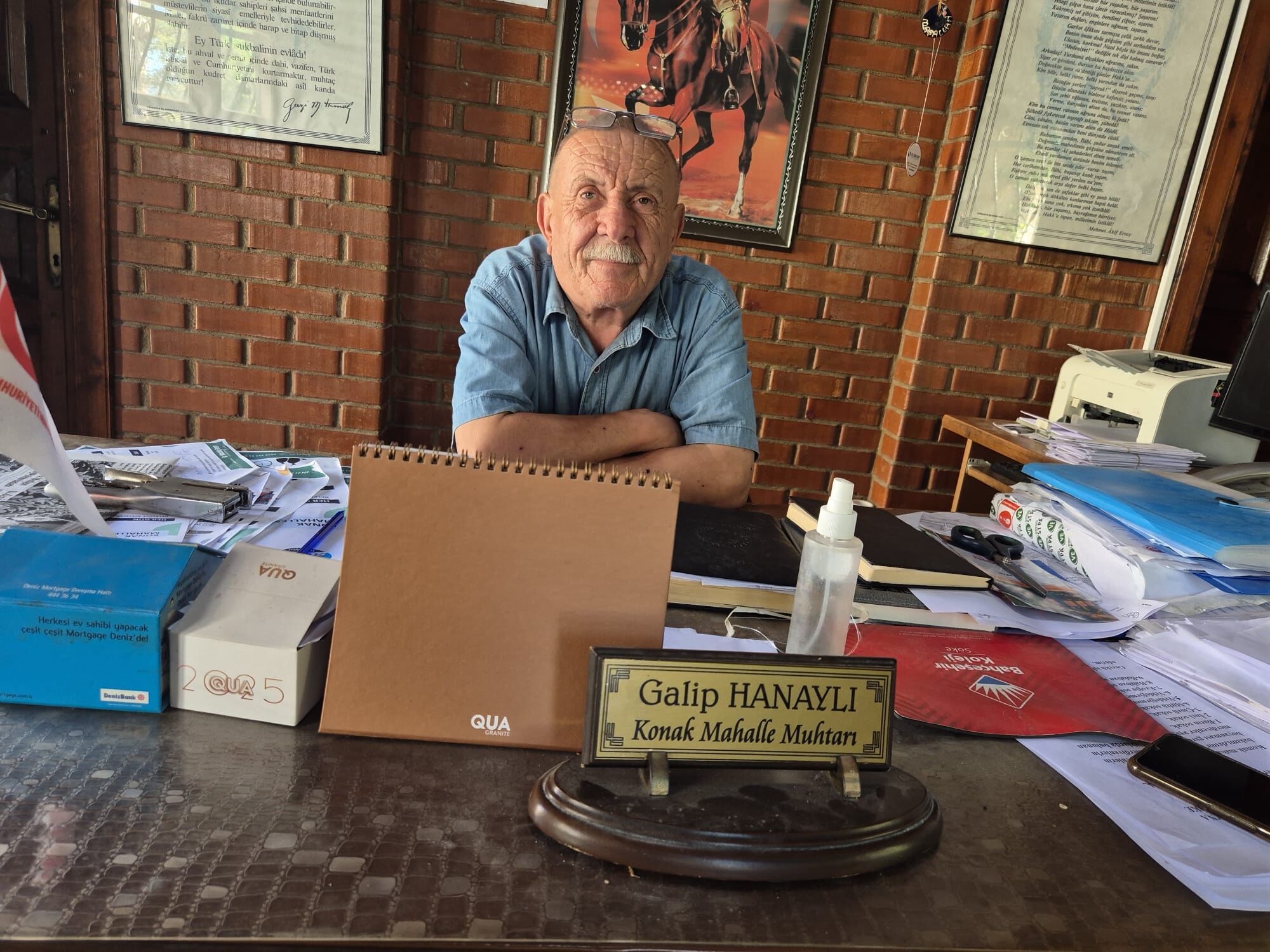 Hedef yazdı, yılların sorunu çözüme kavuştu: Muhtar Hanaylı'dan Hedef Gazetesi'ne teşekkür