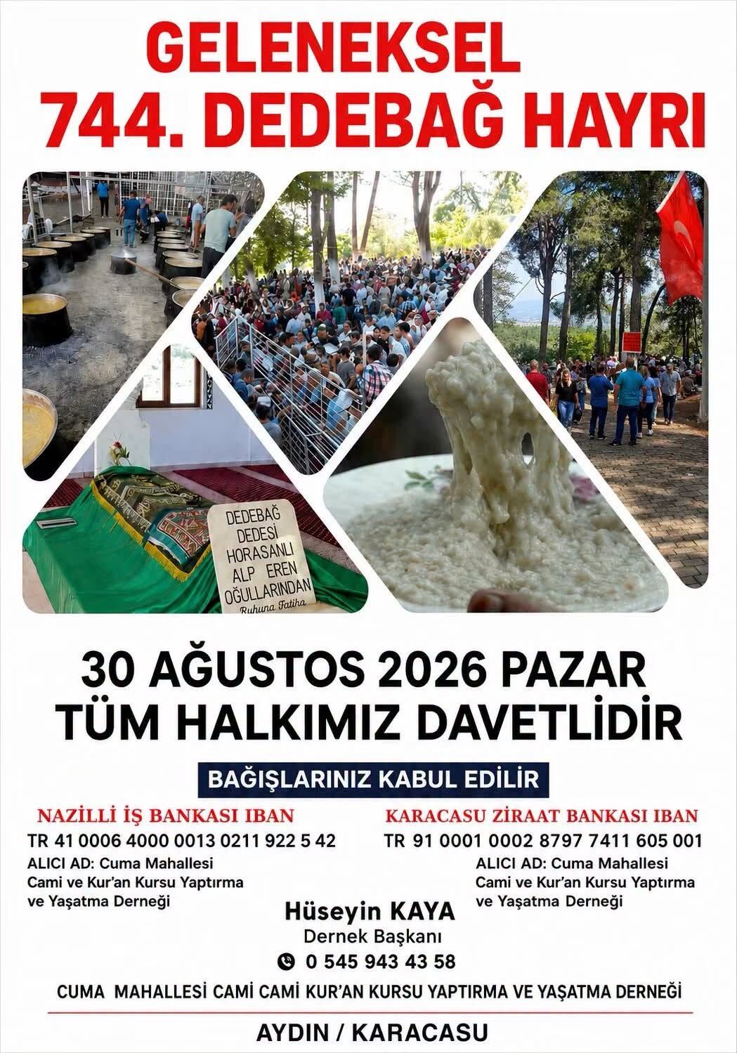 Karacasu Dedebağ Keşkek Hayrına Hazırlanıyor! Kazanlar 744. Kez Kaynayacak (4)