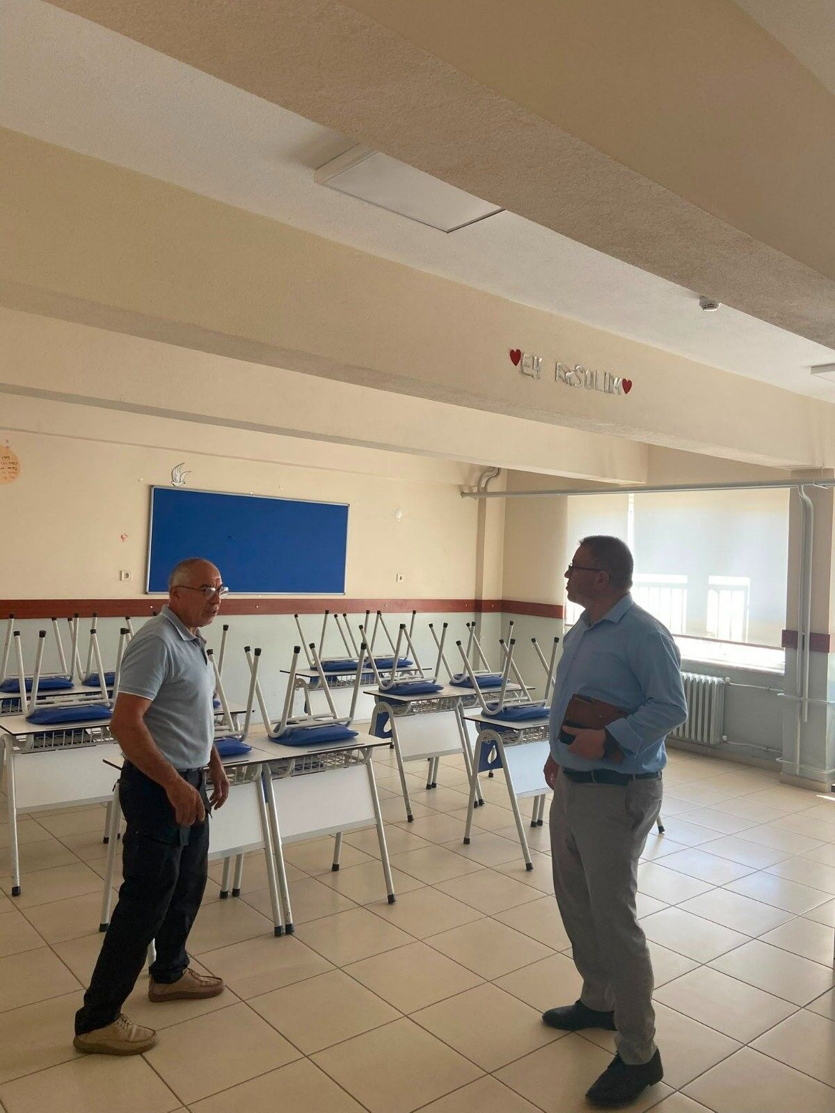 Karacasu’nun okulları yeni öğretim yılına hazırlandı