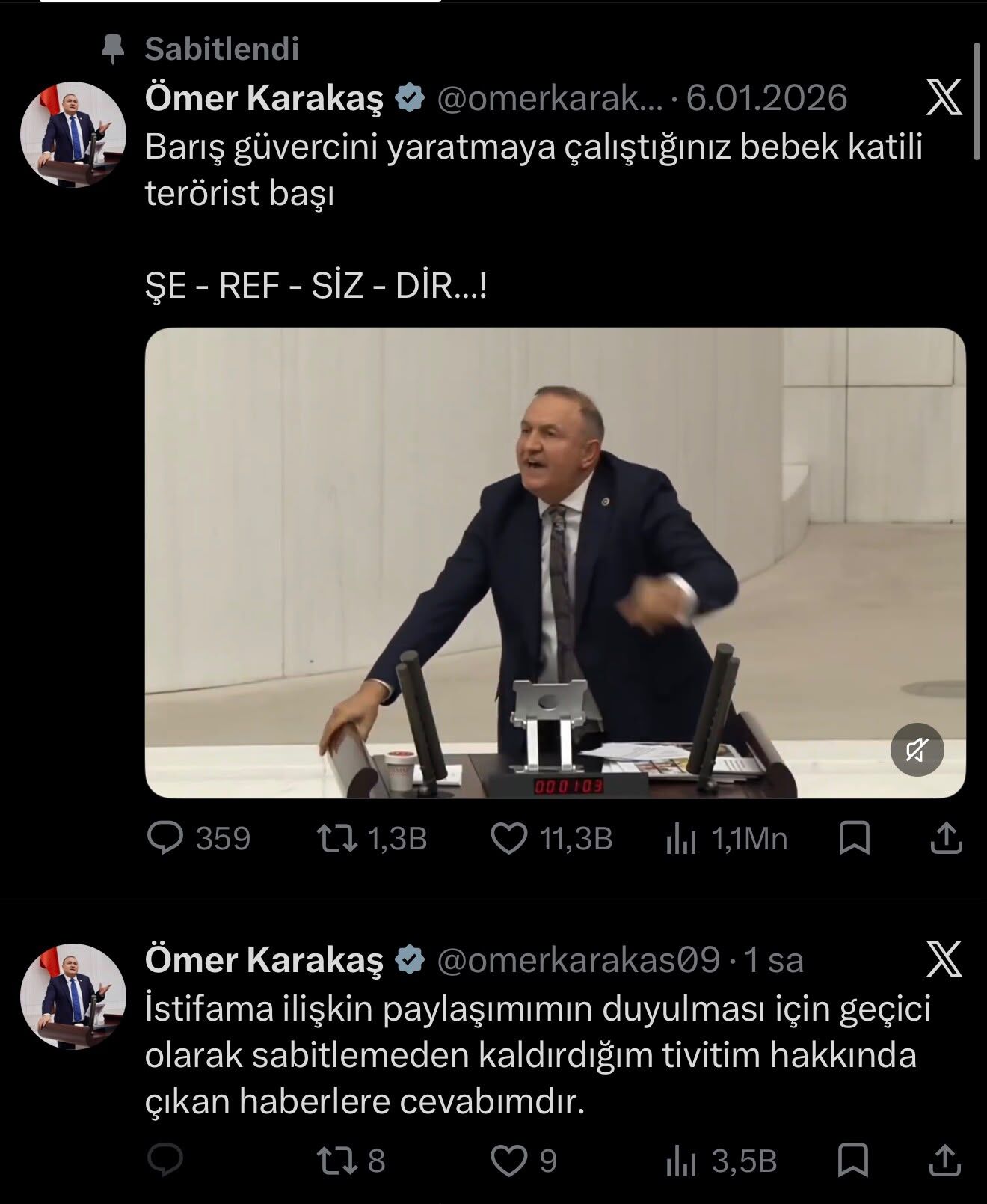 Karakaş Paylaşımını Yeniden Sabitledi Hoş Bulduk Ak Parti! (3)