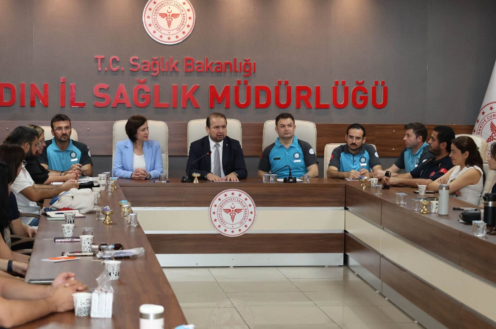 Müdür Şenkul Öncülüğünde Değerlendirme Toplantısı Aydın'ın Sağlığı Masaya Yatırıldı (1)