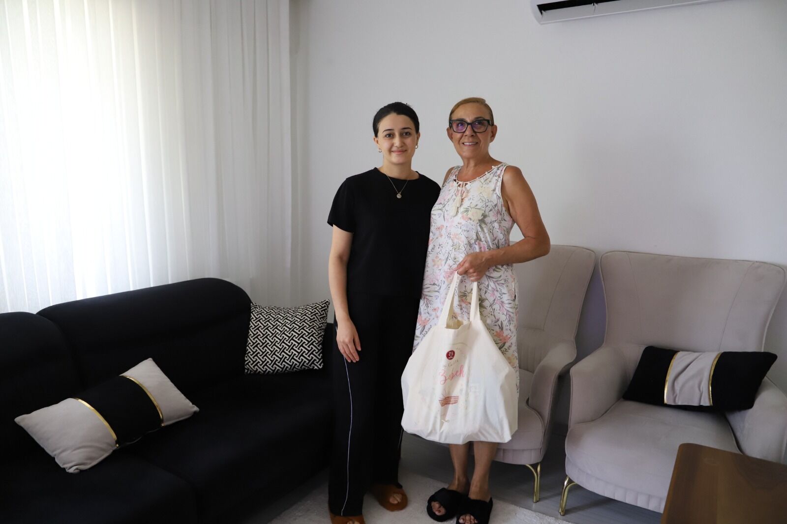 Nazilli Belediyesi ailelerin yanında: Hoş Geldin Bebek Projesi sürüyor