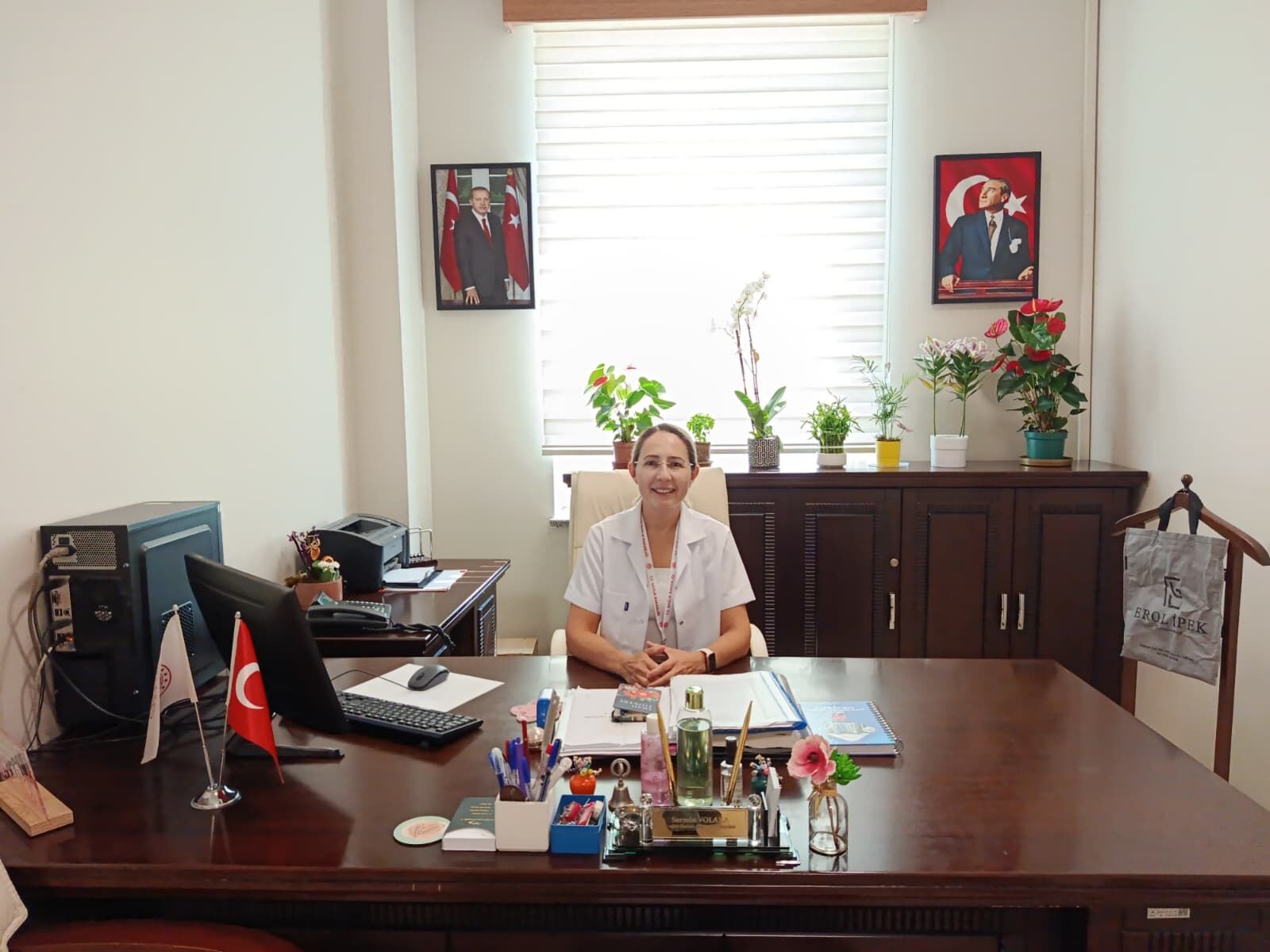 Nazilli Devlet Hastanesi’nde iki yönetici görevlerine döndü