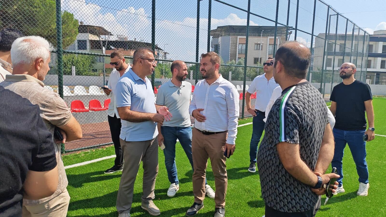 Nazilli’de Gençlik Merkezi Gün Sayıyor Ak Parti Heyeti Çalışmaları Inceledi (4)