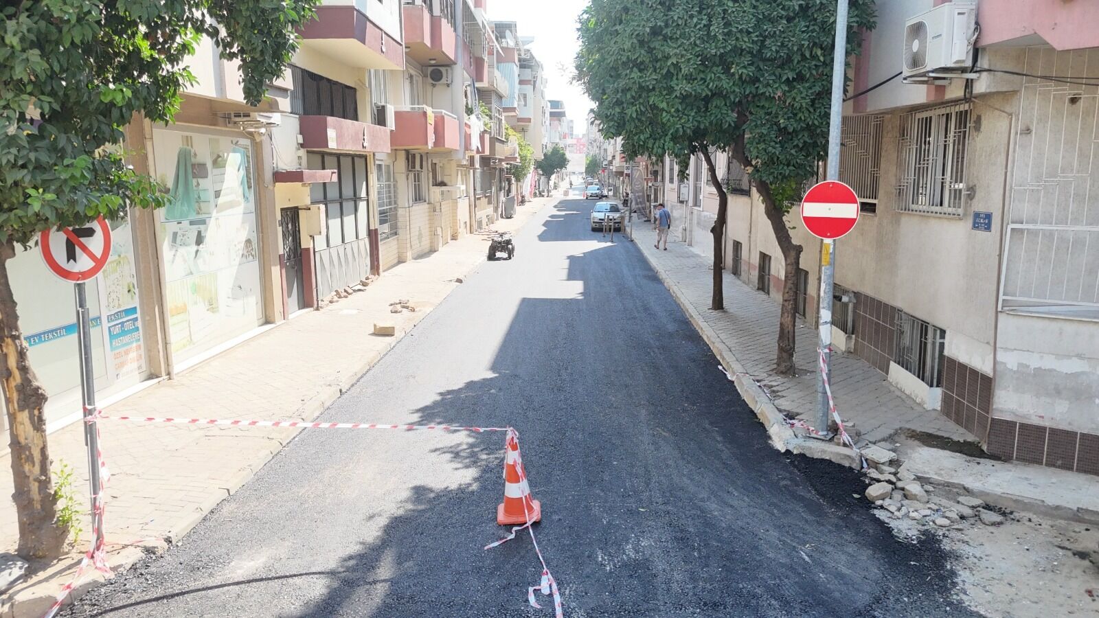Nazilli’nin Tüm Sokakları Yenileniyor O Sokakta Asfalt Çalışması Başladı (1)
