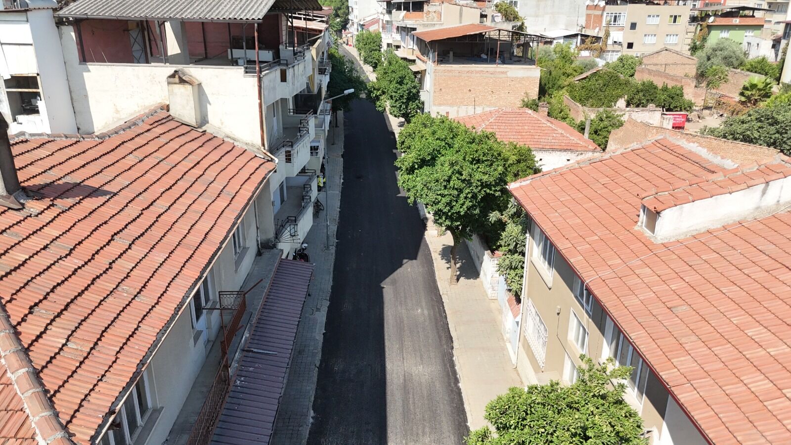 Nazilli’nin Tüm Sokakları Yenileniyor O Sokakta Asfalt Çalışması Başladı (2)