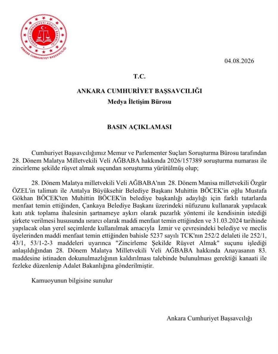 Özgür Özel Ve Veli Ağbaba’nın Dokunulmazlıkları Kalkıyor Mu Fezleke Adalet Bakanlığı’na Gönderildi (4)