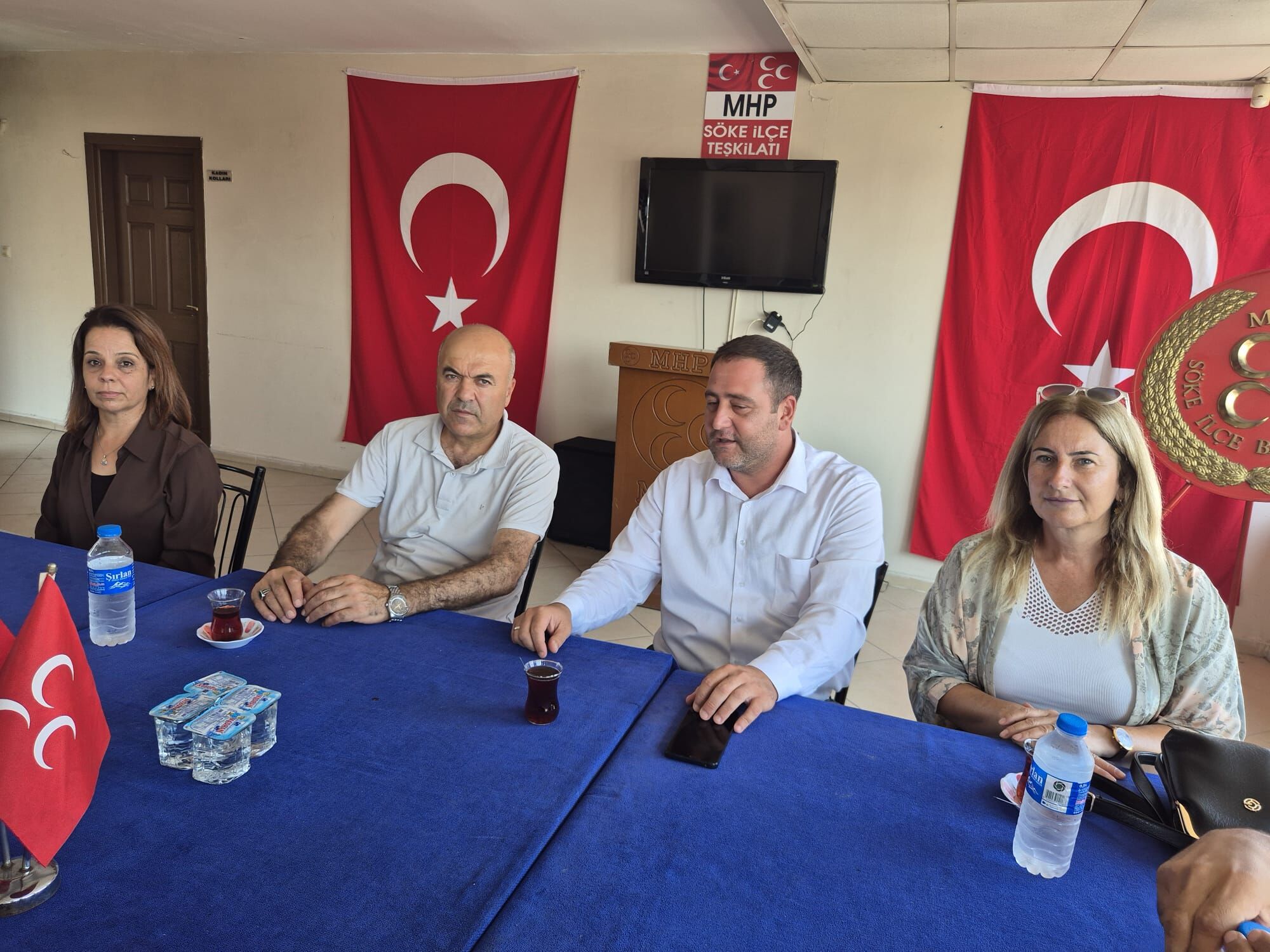 Söke’de Cumhur İttifakı’ndan güçlü birlik pozu